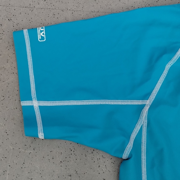 Nautica Sports Wear Sailing Heriatage Rash Guard Swim Surf Shirt Back Size XL - Picture 6 of 13